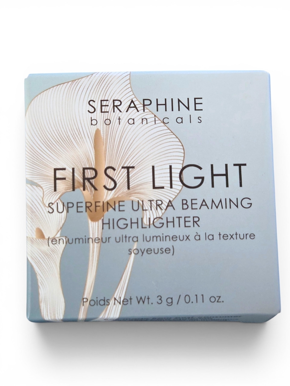 NIB Seraphine Botanicals First Light Superfine Highlighter Melon Sorbet Vegan